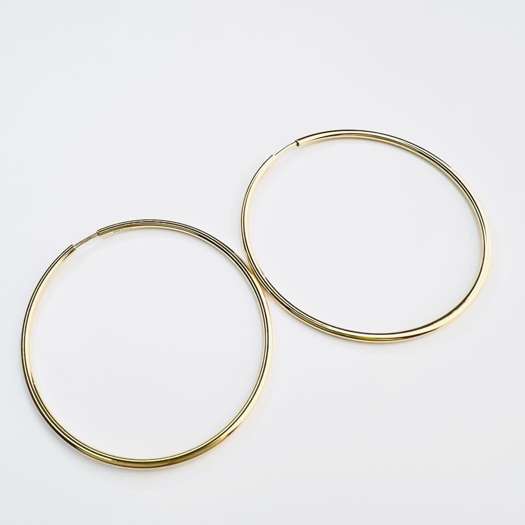 美品 MARIA BLACK Senorita 50 Hoop Gold HP.