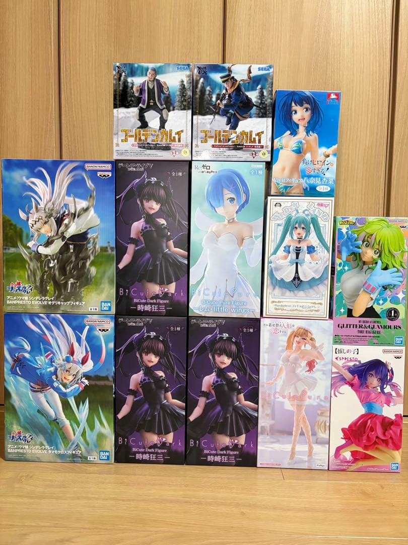 最新　プライズ　フィギュア　まとめ売り　箱　美少女フィギュア　13箱