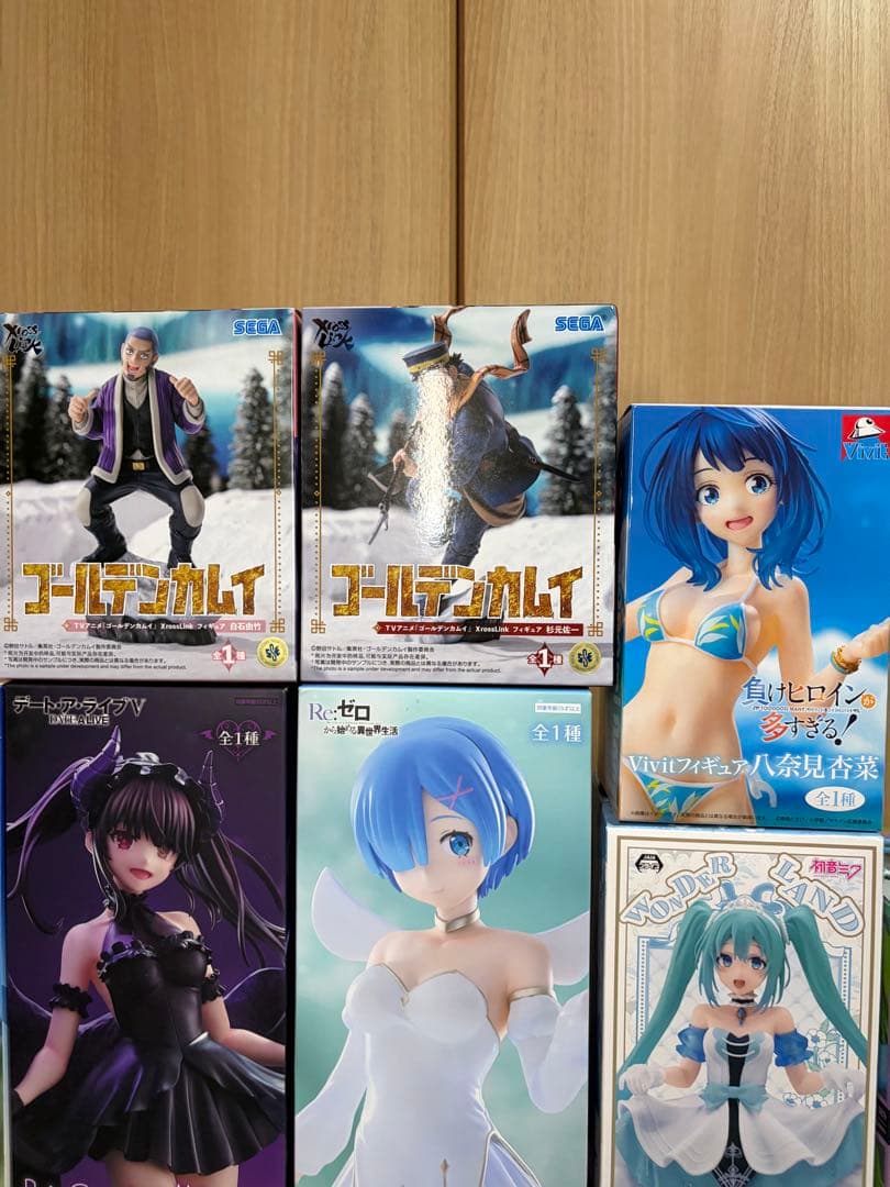 最新　プライズ　フィギュア　まとめ売り　箱　美少女フィギュア　13箱