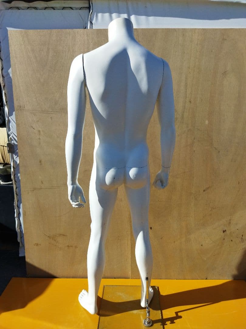 男性用マネキン トルソー 約50×43×H170cm　人形　等身大