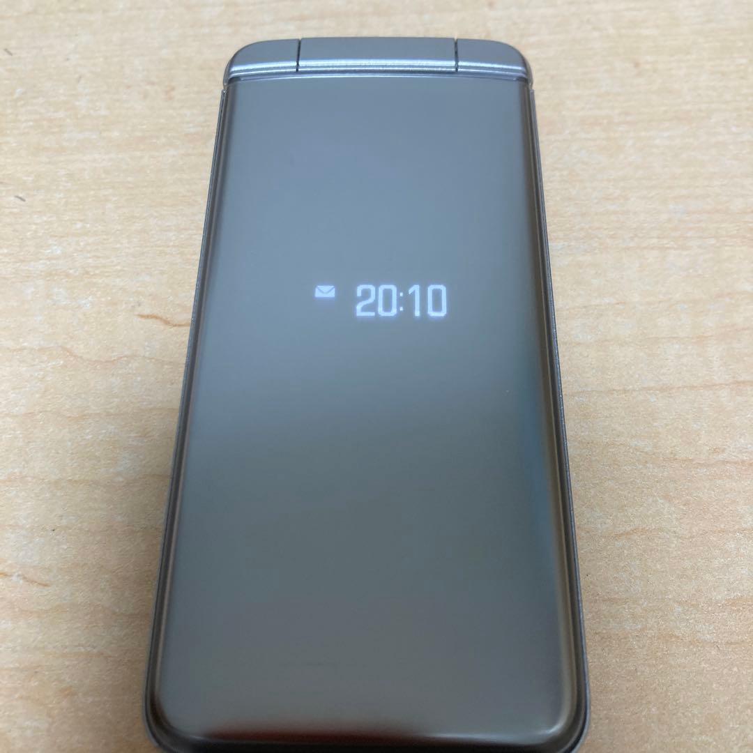 DIGNOケータイ A202KC シルバー ジャンク