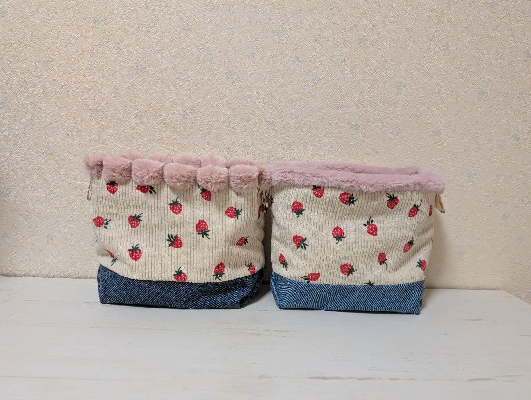 【あお】モモンガポーチ