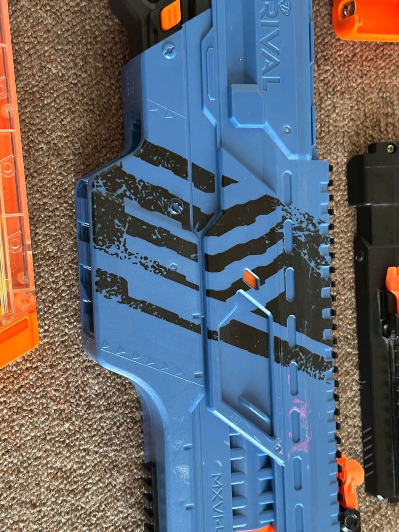 ナーフ　RIVAL 電動ガン 青/黒/オレンジ