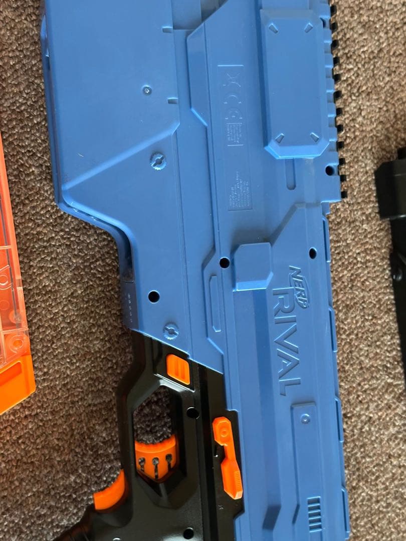 ナーフ　RIVAL 電動ガン 青/黒/オレンジ