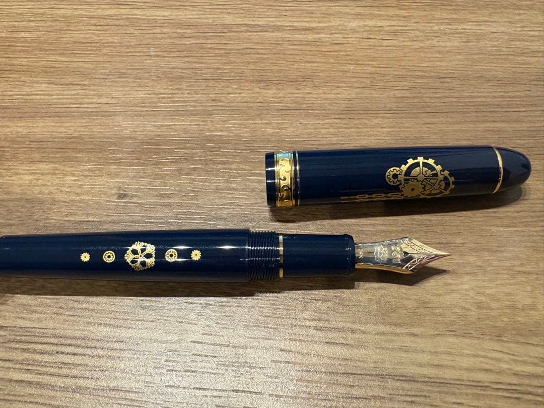 文豪とアルケミスト万年筆　14金