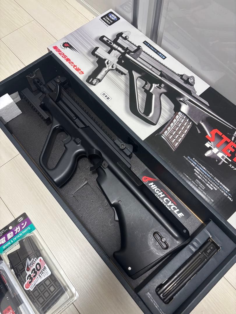 ぽ*ん様 次世代電動ガン STEYR HC ハイサイクル　中古