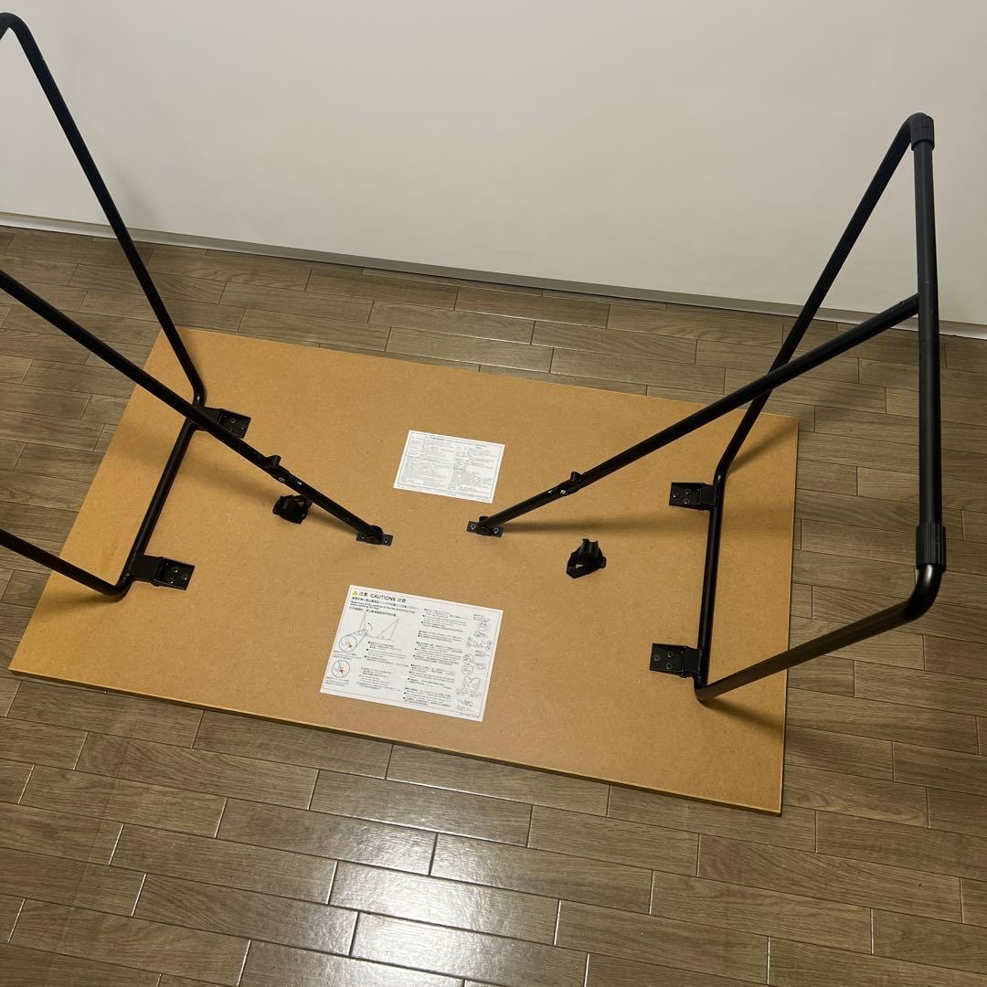 無印良品　折りたたみテーブル　オーク材　幅120cm