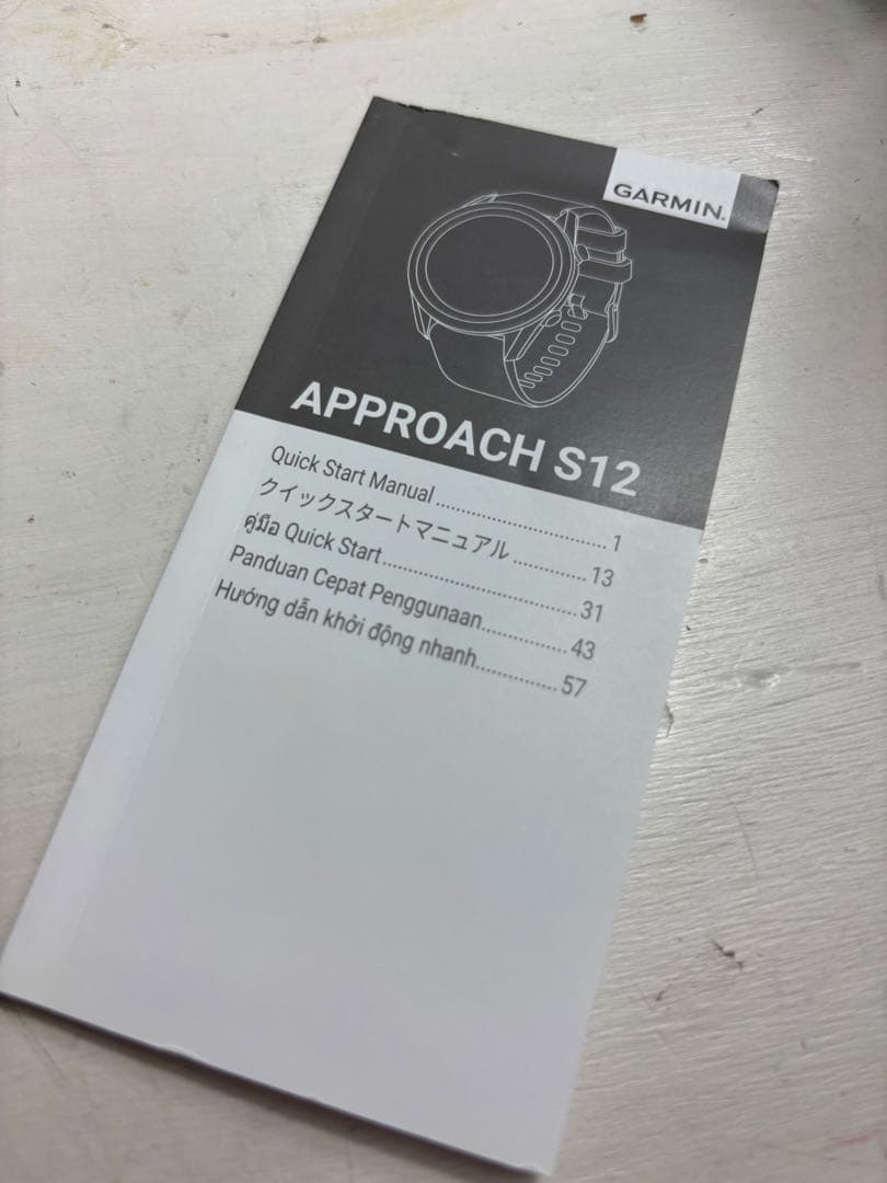 moico 様^ ^GARMIN APPROACH S12 GPSウォッチ