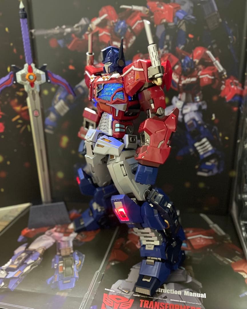 【開封品】鉄機巧　オプティマスプライム　トランスフォーマー　FLAME TOYS