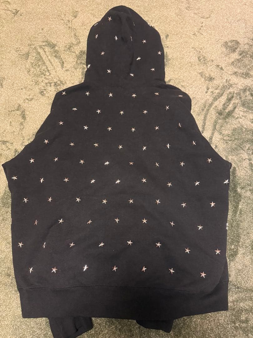 トップス SUPREME Stars Studded Hooded