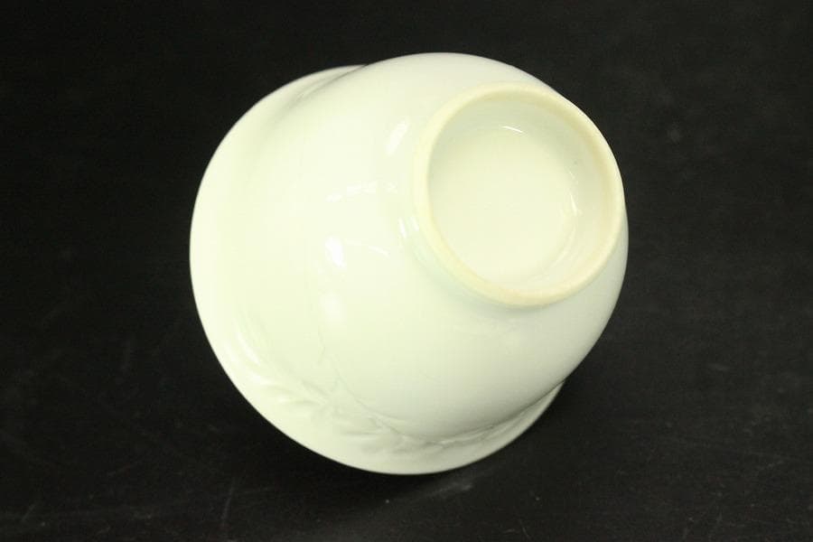 出石焼 煎茶器 宝瓶 湯冷 碗 共箱(メ1537)