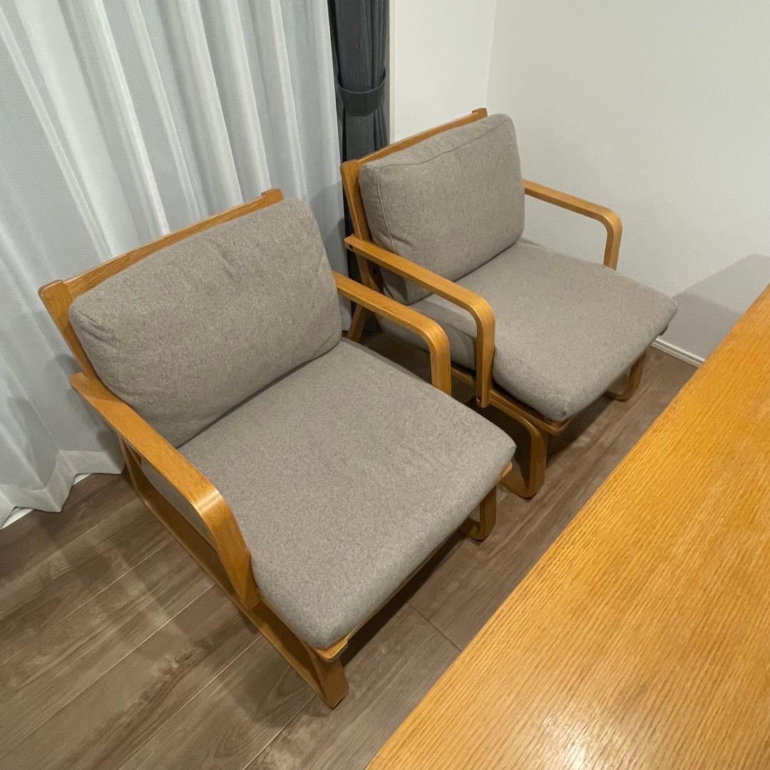 引取　無印良品　リビングでもダイニングでもつかえるテーブル　ソファチェア　ベンチ