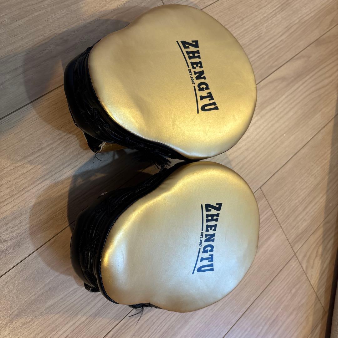 PRIZE RING ボクシンググローブ 14oz とパンチングミット