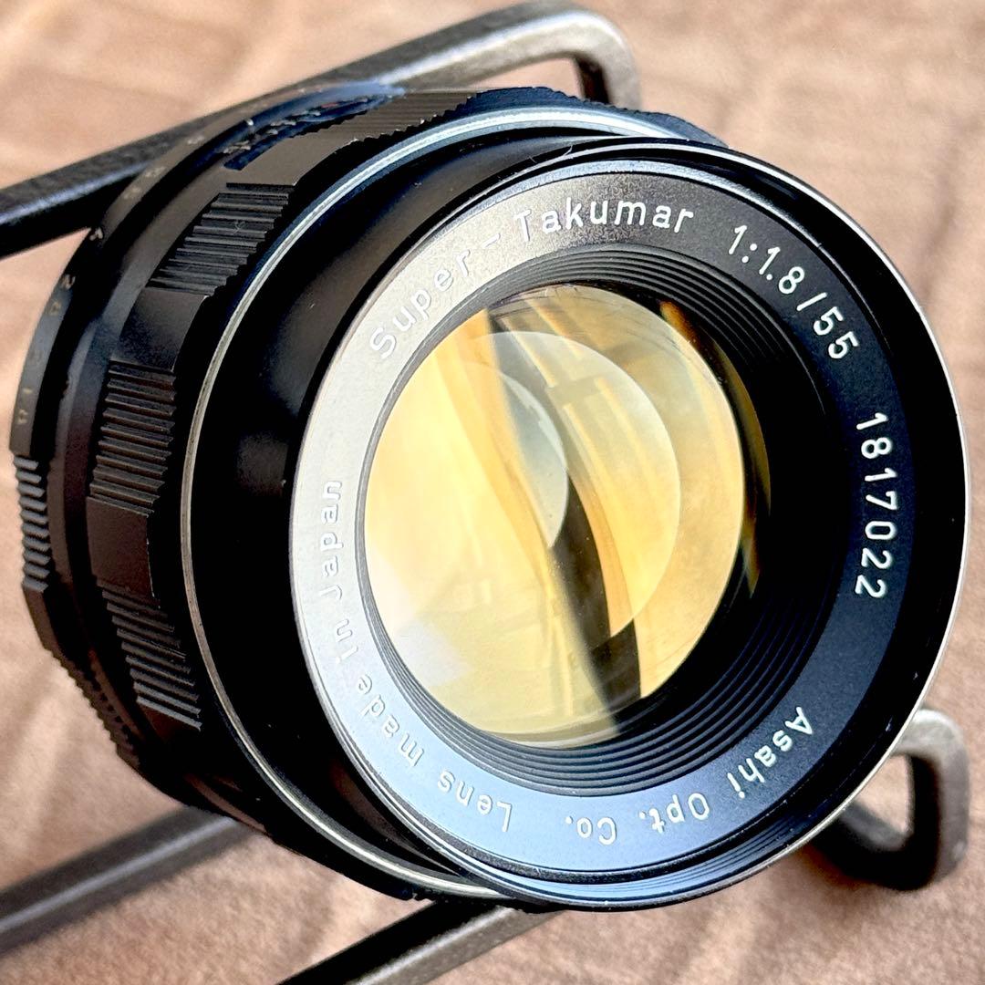 作例有_極美フレア✨ PENTAX スーパータクマー 55mm f1.8 後期