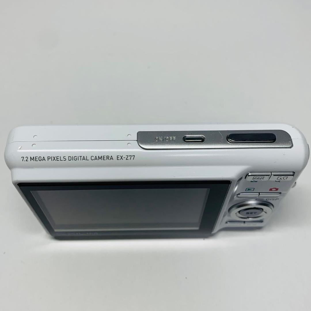 CASIO EXILIM EX-Z77 ホワイト
