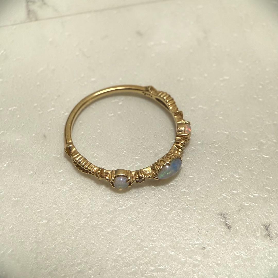 agete オパールリング