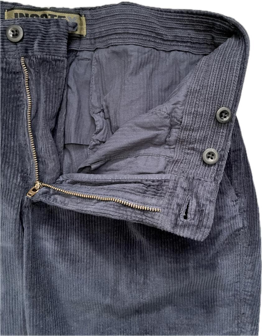未使用 INCOTEX インコテックス パンツ コーデュロイ ネイビー