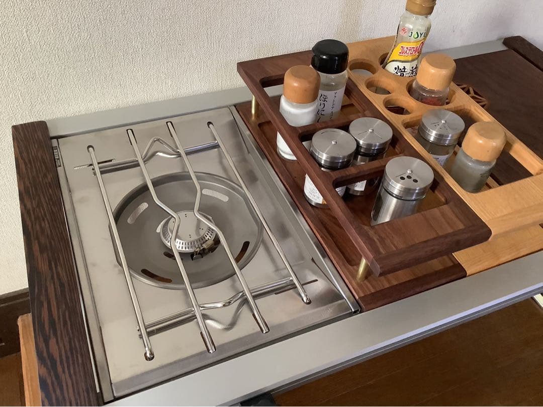 IGTハーフユニット スパイスホルダーウォールナットタイプA yokota