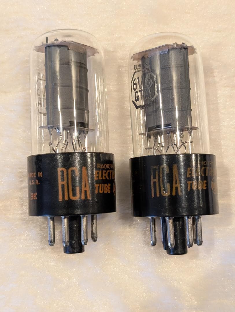 RCA 6V6GTA 真空管 2本セット