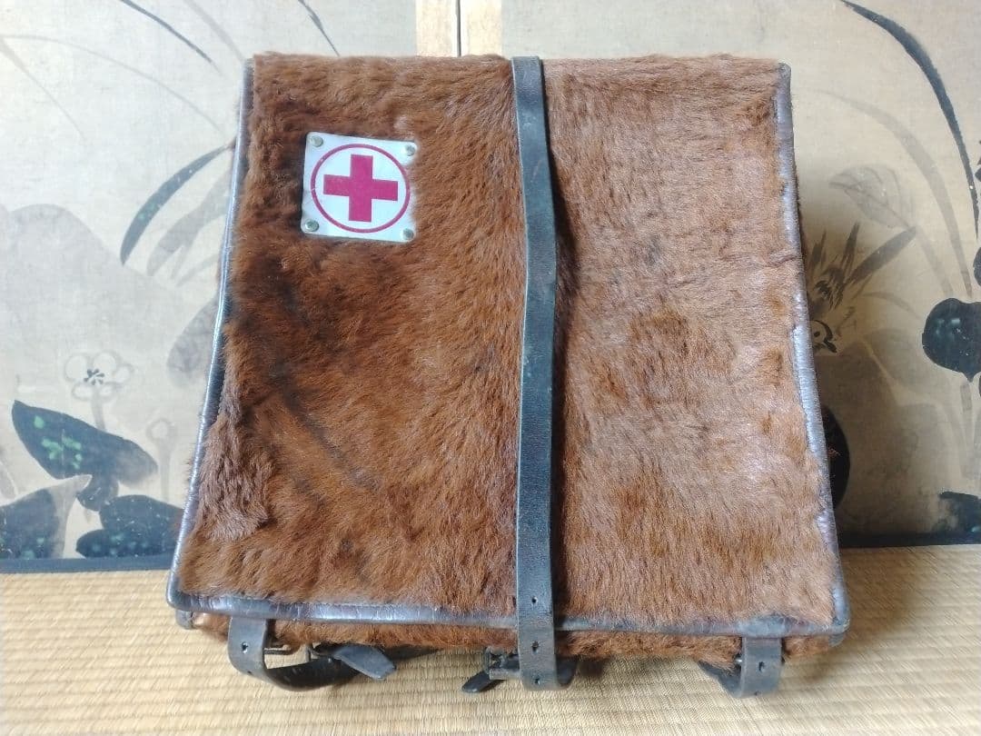 1940年代頃スイス軍馬毛リュック　ミリタリー　ディスプレイ　ナイジェルクーボン