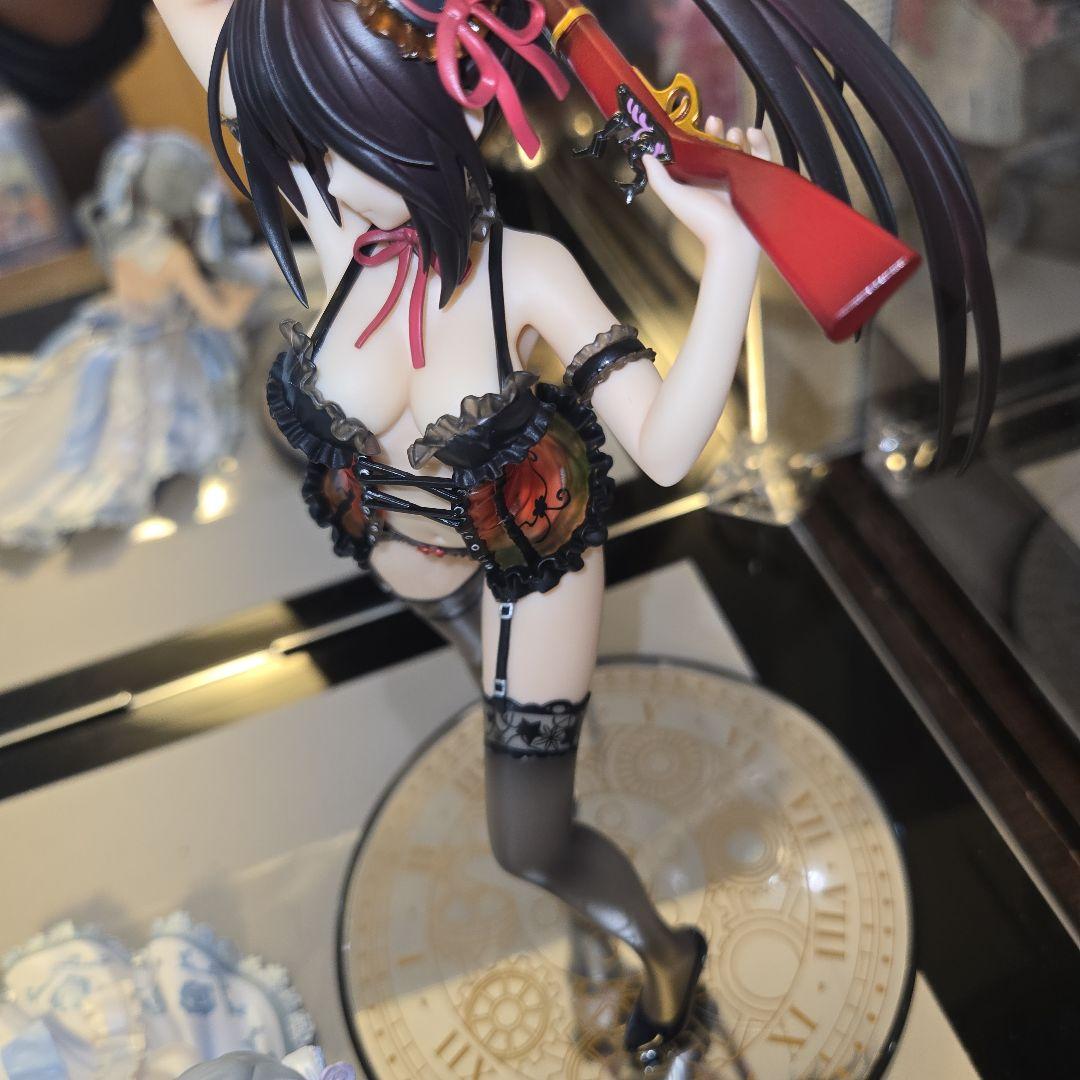 デート・ア・ライブ 時崎狂三 ランジェリーVer. 1/7 完成品フィギュア　赤