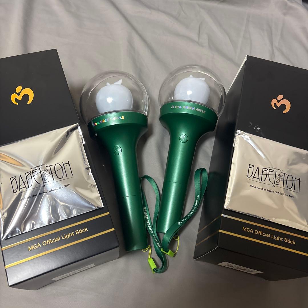 バベルの塔　ミセスグリーンアップル　ペンライト　２本セット　ランダムアイテム付き