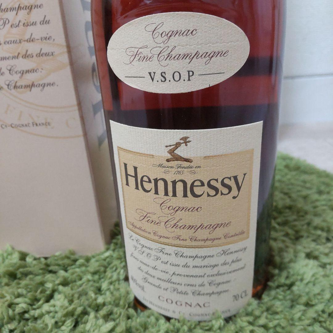 未開栓 ヘネシー VSOP コニャックフィーネシャンパーニュ 700ml箱あり