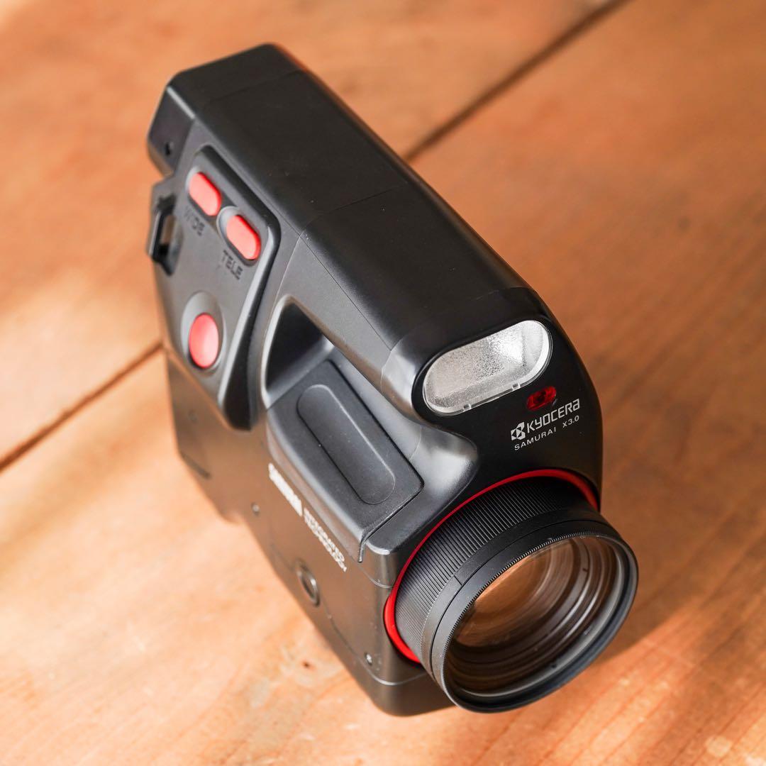 【撮影済み】KYOCERA SAMURAI X3.0 ハーフフィルムカメラ