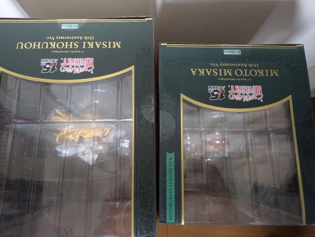 とある科学の超電磁砲T 15周年　豪華版　フィギュア