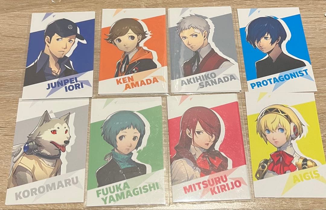 ペルソナ3 韓国 フォトカード　8枚セット