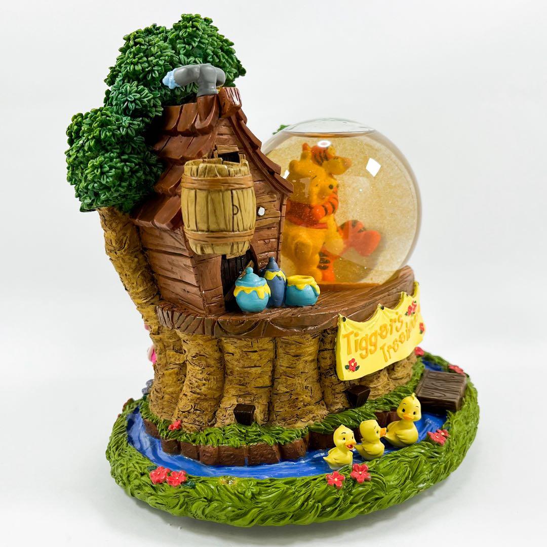 ディズニー プー ティガー イーヨー ルー ピグレット スノードーム オルゴール