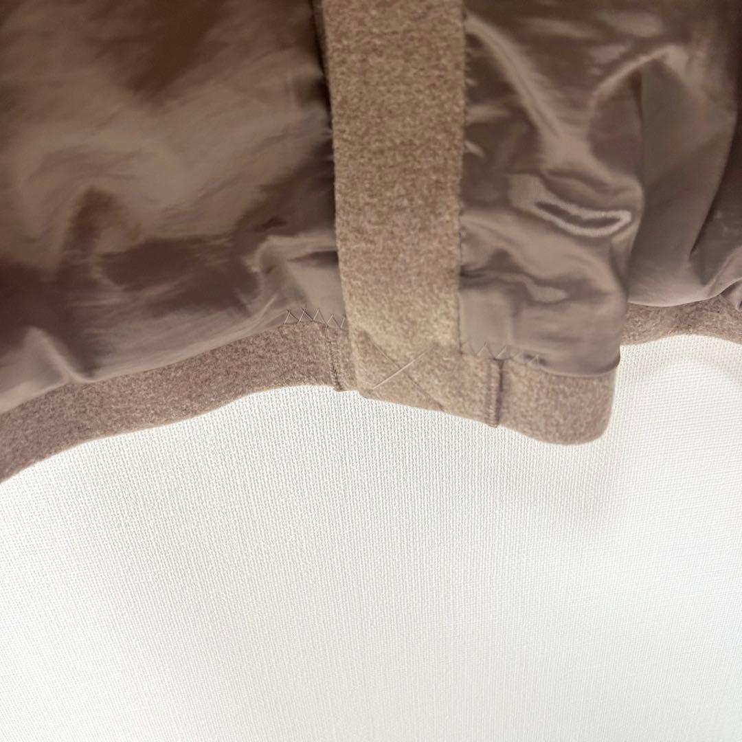 北欧、暮らしの道具店 3WAYアレンジ襟のかろやかチェスターコート　ベージュ