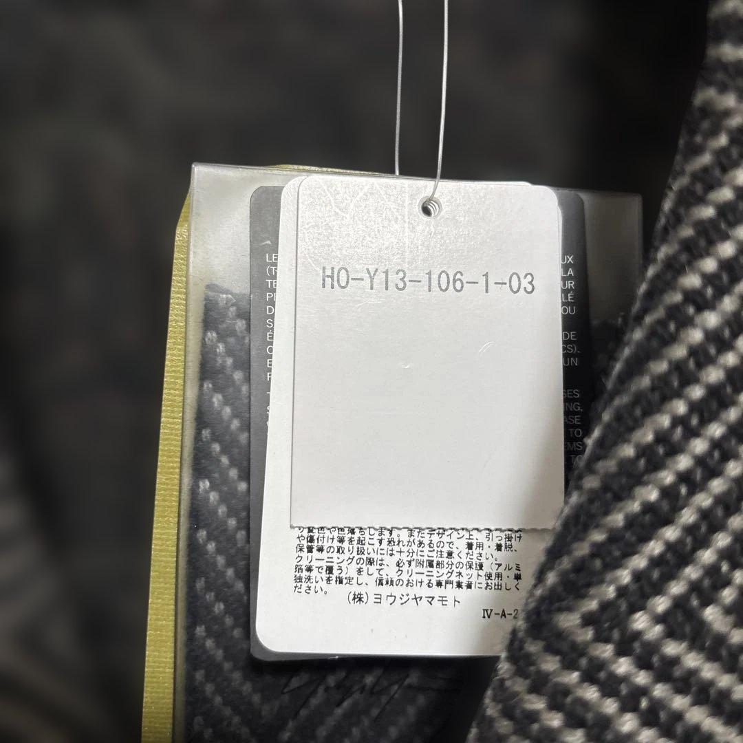 タグ付きYohji Yamamoto 24AW ヘリボーンブルゾン LOOK14
