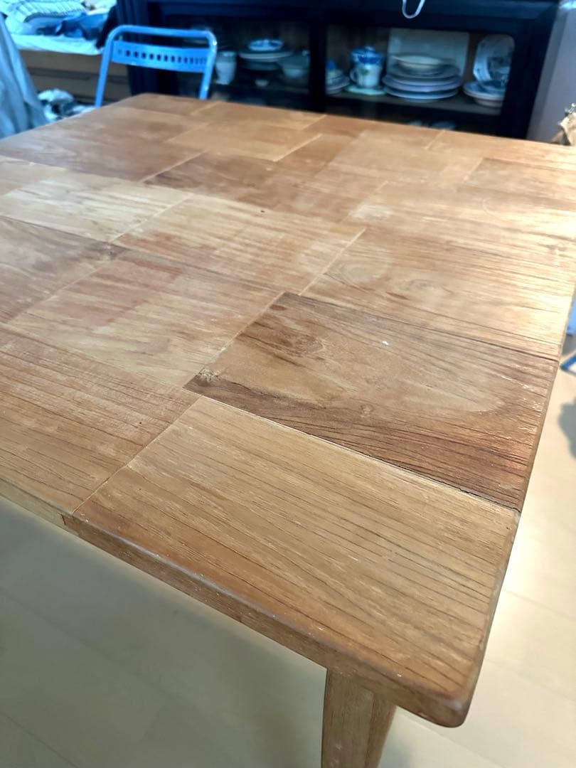 木製 正方形 ダイニングテーブル