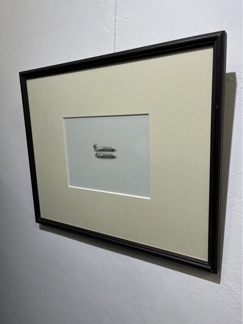 野田弘志　ヘビースモーカー 1985年　鉛筆画