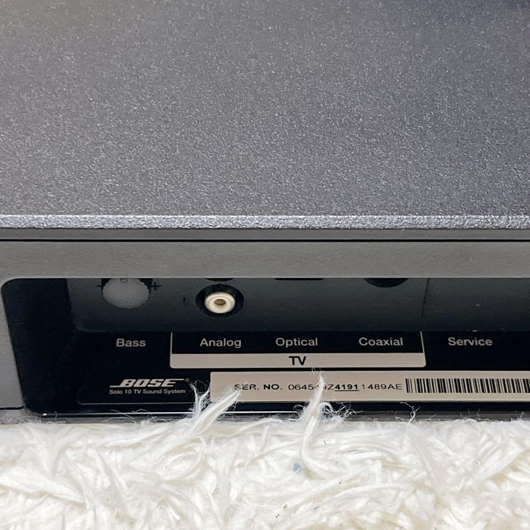BOSE SOLO15 TV サウンドシステム リモコン付き