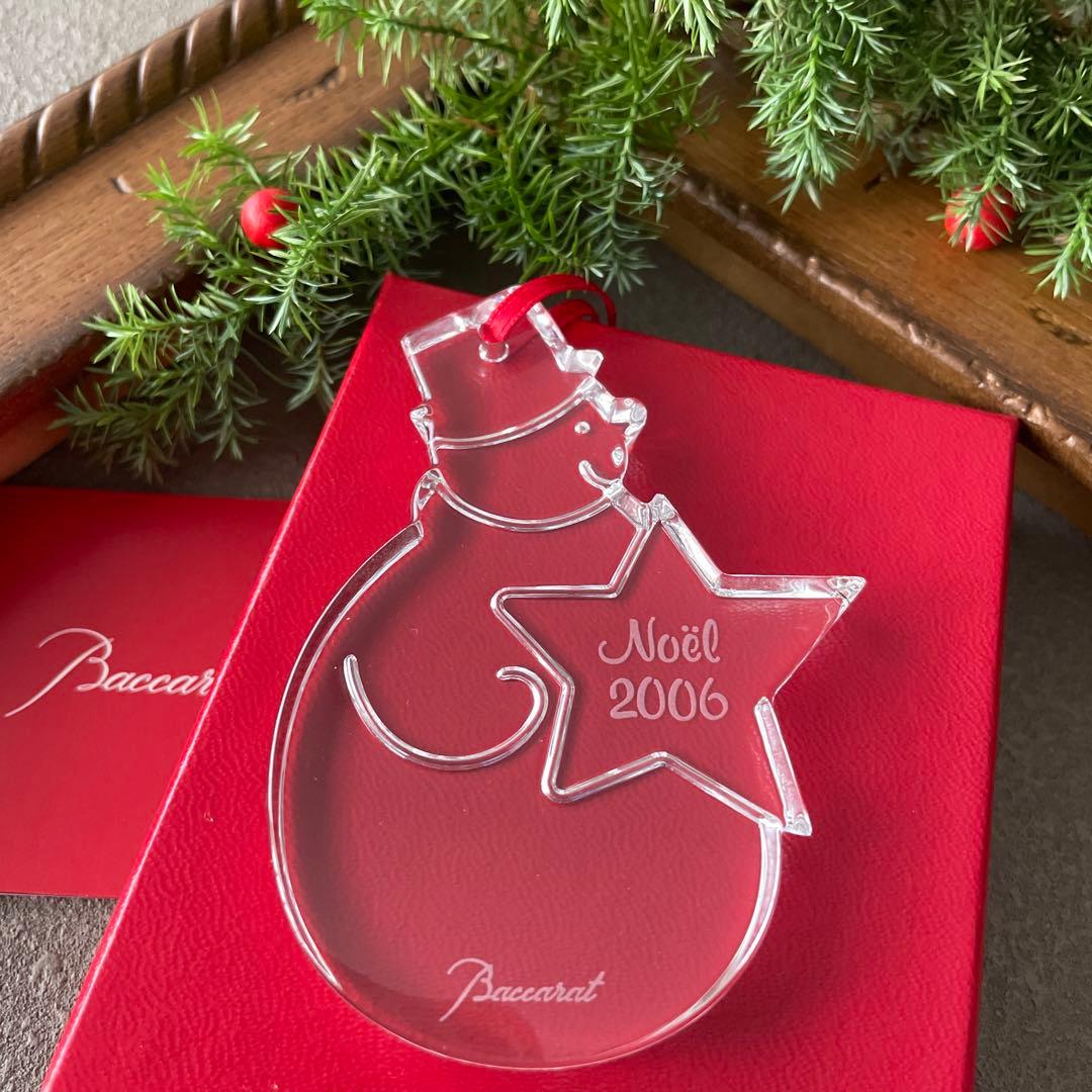 Baccarat バカラ 2006年 ノエル クリスマスオーナメント