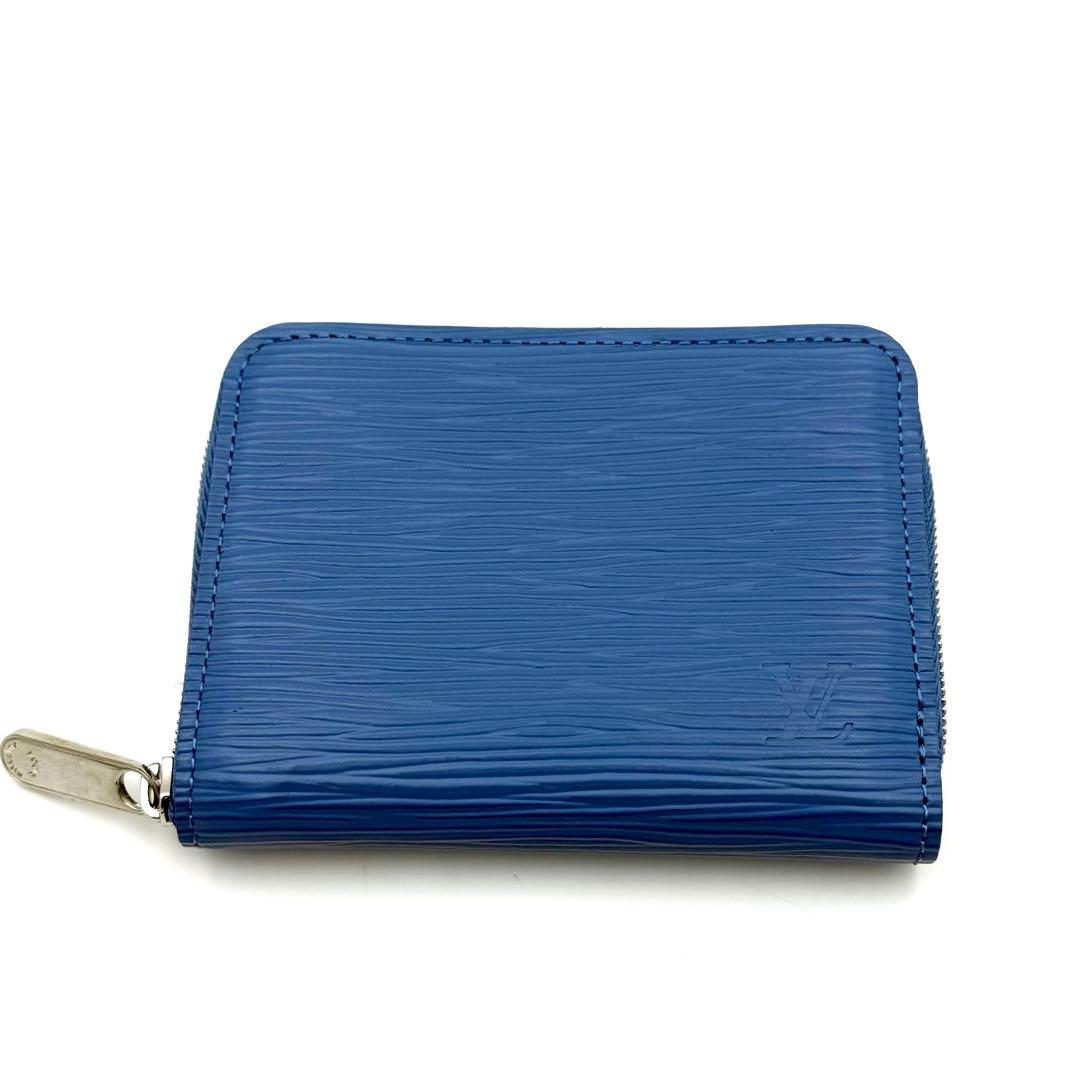 未使用✨ LOUIS VUITTON ジッピー パース アンディゴブルー