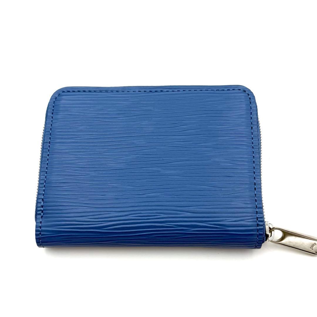 未使用✨ LOUIS VUITTON ジッピー パース アンディゴブルー