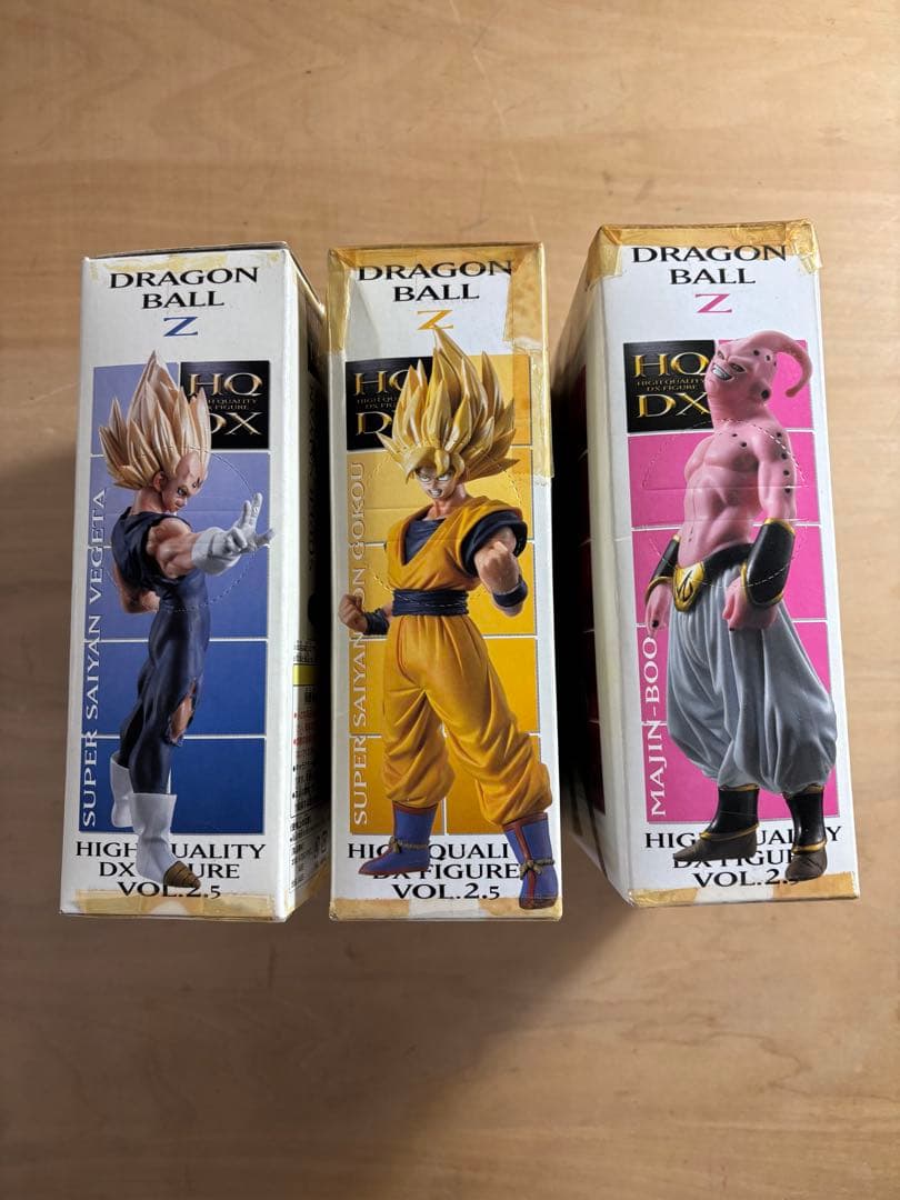 ドラゴンボールZハイクオリティDXフィギュアVOL.2.5 3体セット