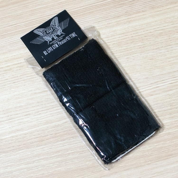 リストバンド B'z TIME 1992 公式ツアーグッズ '92 タイム レア