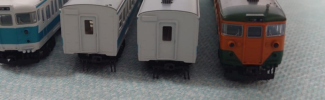 JR 113系 阪和線 阪和快速色 前連結可 3両+オマケ1両