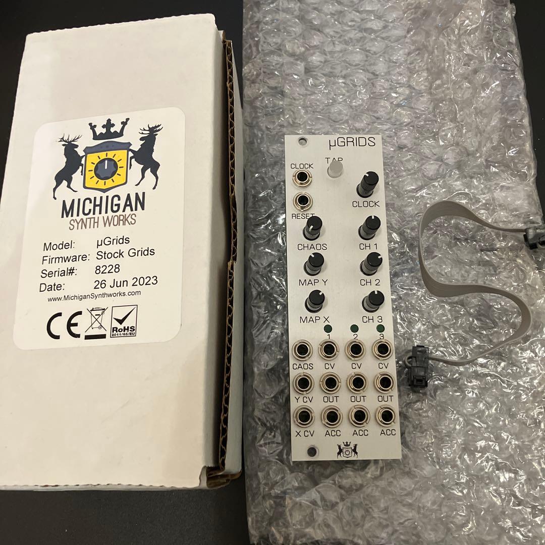 μGrids モジュラーシンセサイザー grids ugrids