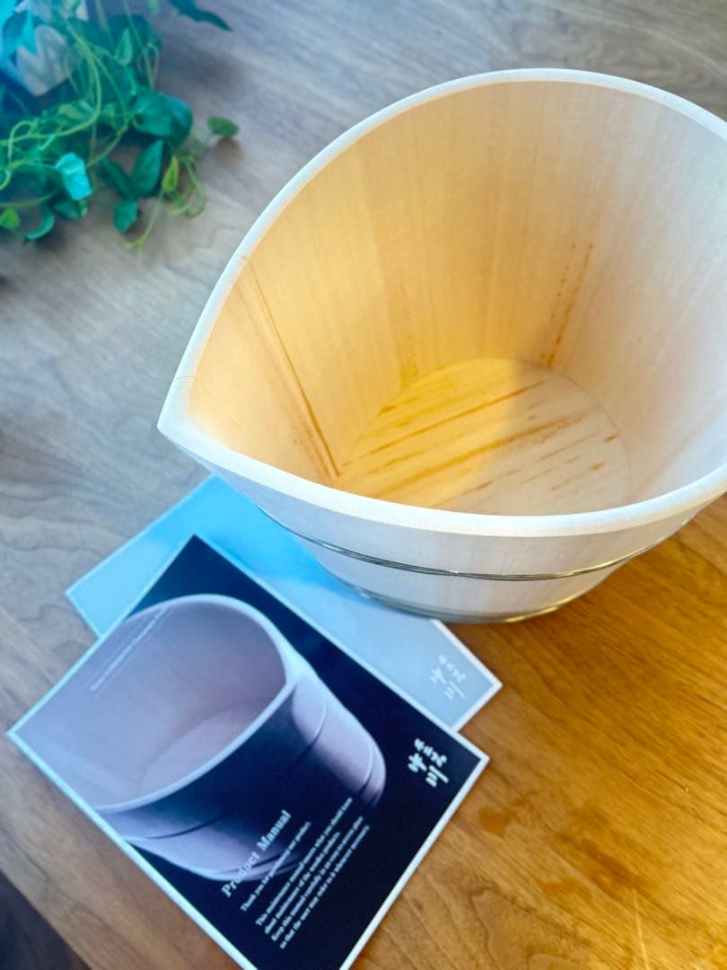 中川木工芸　檜　シャンパンクーラー（ワインクーラー）