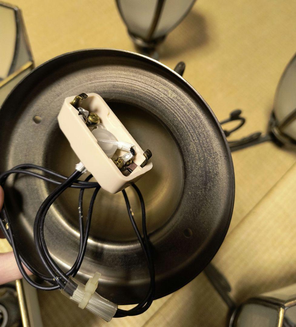 アンティーク調 シャンデリア 天井照明　5灯式