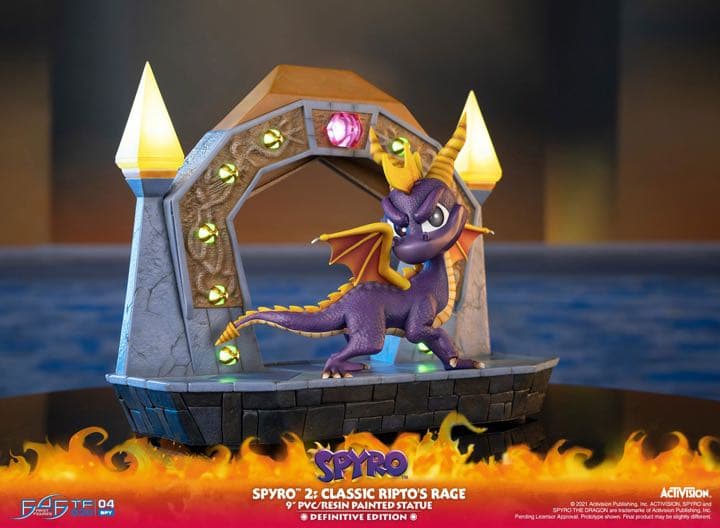 スパイロザドラゴン　ファースト4フィギュア　F4F