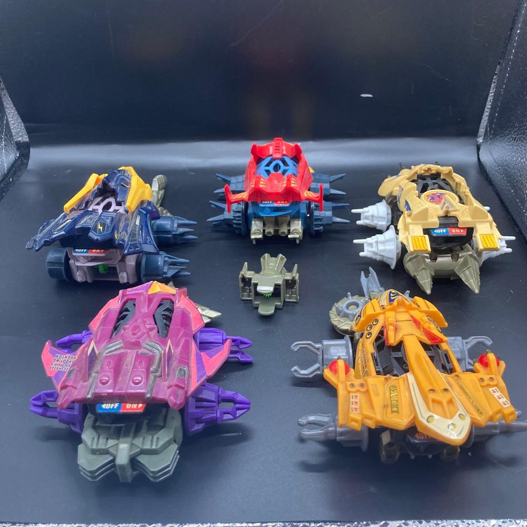 当時物クラッシュギア動作確認済5台セットシューティングファントム