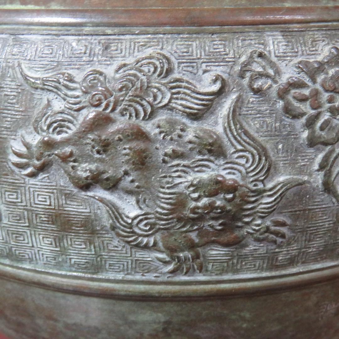 花瓶　花器　花生　銅器 玉川堂 共箱 三越 名入 高級品 木箱