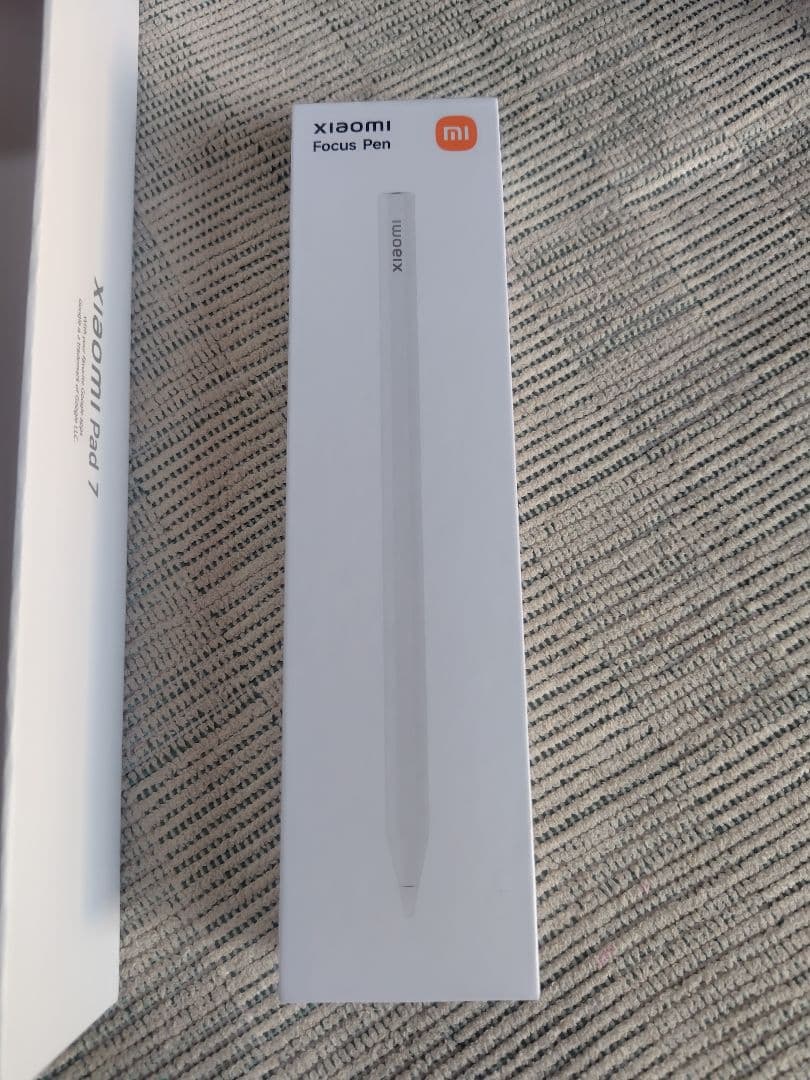 Xiaomi Pad 7 128G グレー 45W急速 7用の純正ペン付き