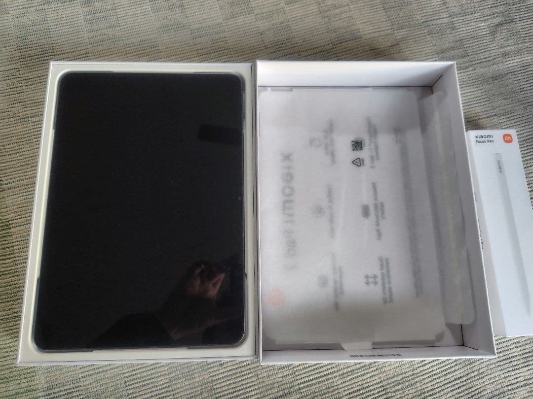 Xiaomi Pad 7 128G グレー 45W急速 7用の純正ペン付き